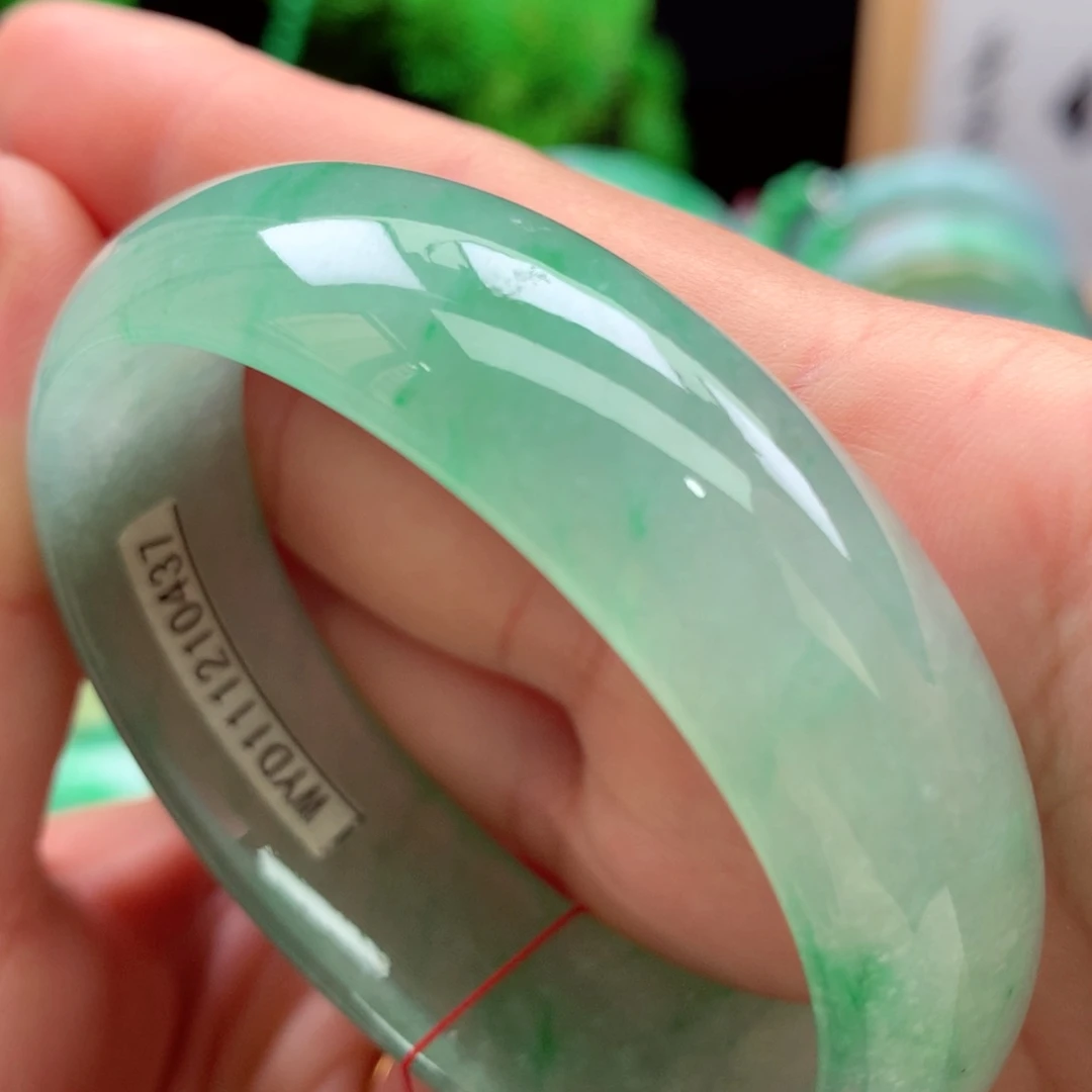 未镶嵌手镯翡翠缅甸55.4贵妃