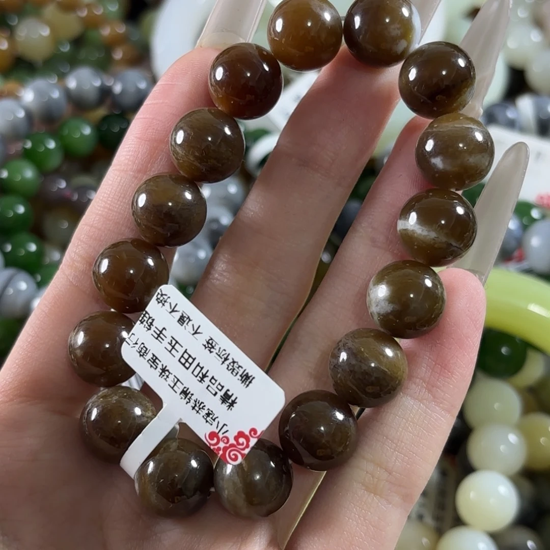 和田玉未镶嵌手链116