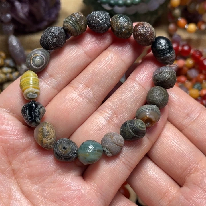 玛瑙/玉髓合金手链