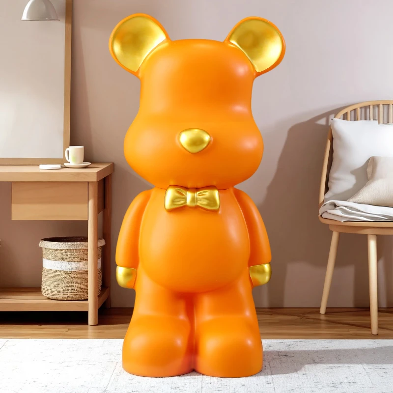 网红暴力熊存钱罐轻奢高档客厅家居摆件装饰创意潮玩储钱罐暴力熊