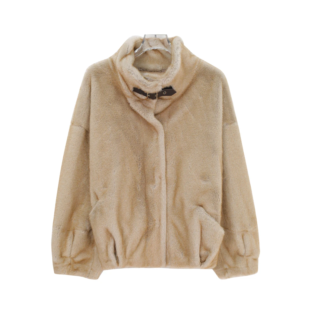 S立领气质高级感轻奢时髦复古风宽松显瘦外套X3030