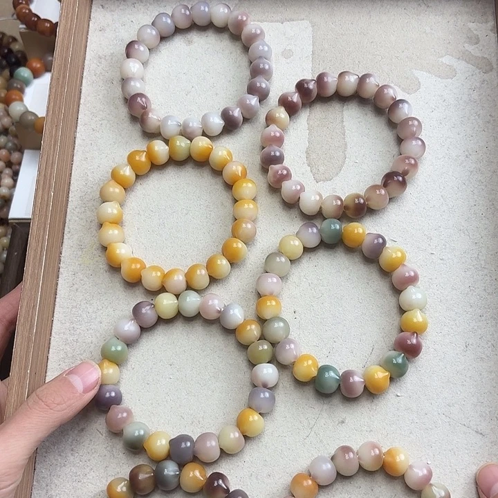 菩提根/象牙果手串卡13猫头