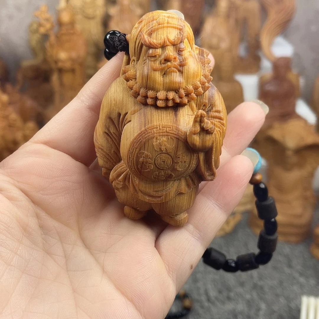 柏木崖柏摆件手把件