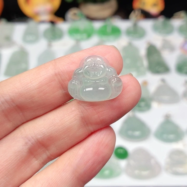 翡翠未镶嵌颈饰缅甸天然A货翡翠