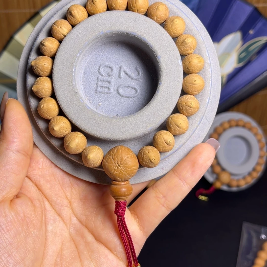 菩提尼泊尔凤眼菩提手串25年新籽