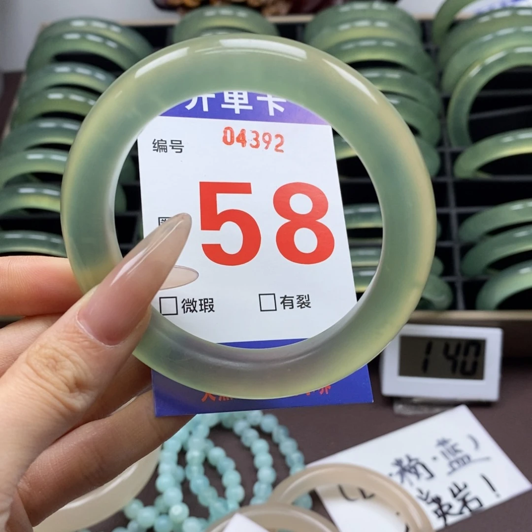 蛇纹石玉未镶嵌手镯@*鑫