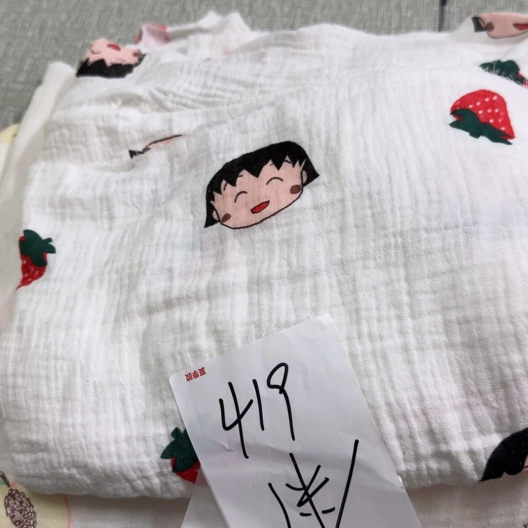 棉一米泡泡纱布料419