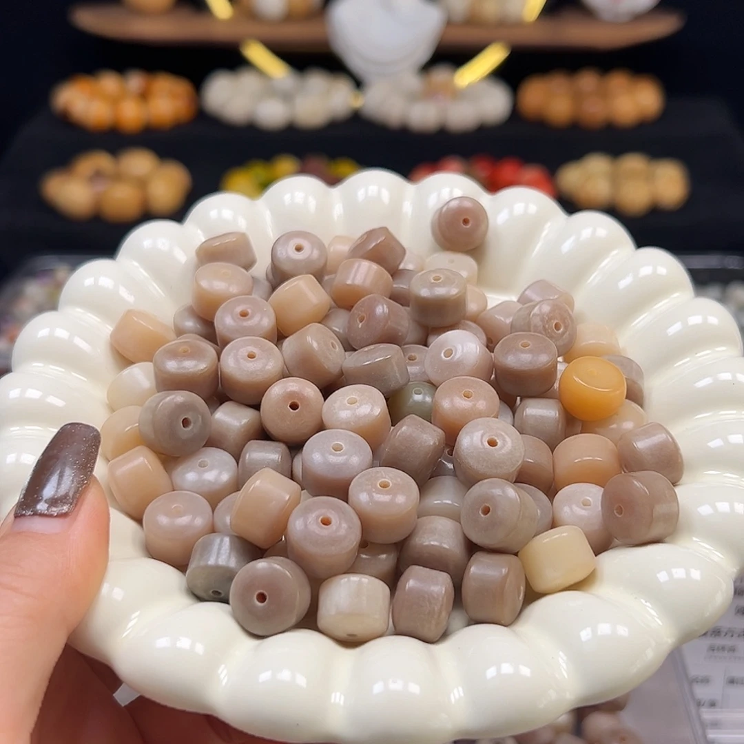 手串菩提根/象牙果卡12➕雪花干枯梅桂金轮1000颗