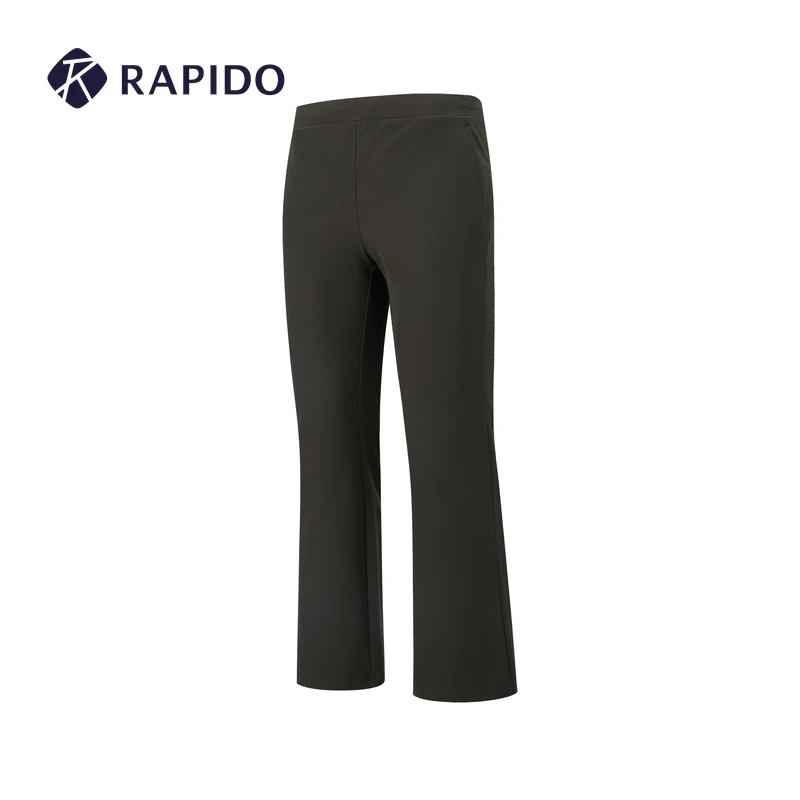 【新品】RAPIDO雳霹道2025秋冬女士运动复合休闲微喇长裤CP5921L02