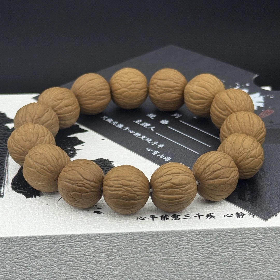 【全·聚宝盆】无药原色 全品 猴头聚宝盆手串（无礼盒）