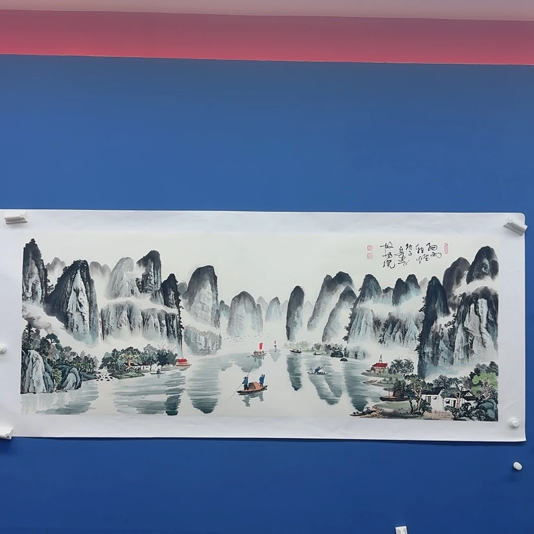 国画多次参加国内外