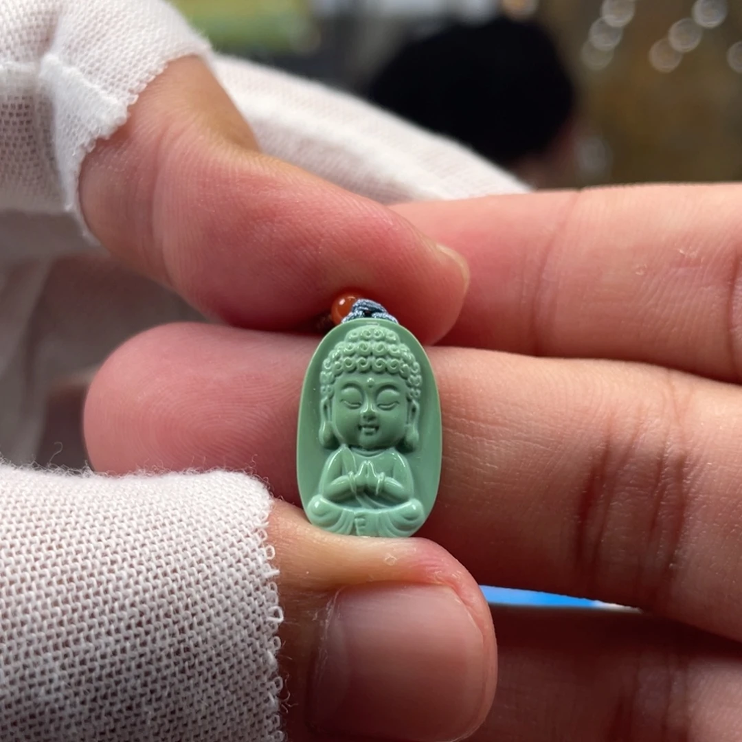 未镶嵌绿松石挂件