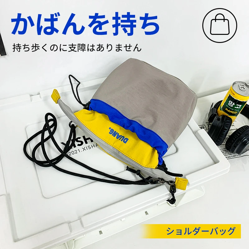 日本轻量斜挎口袋包户外登山旅行手机背包