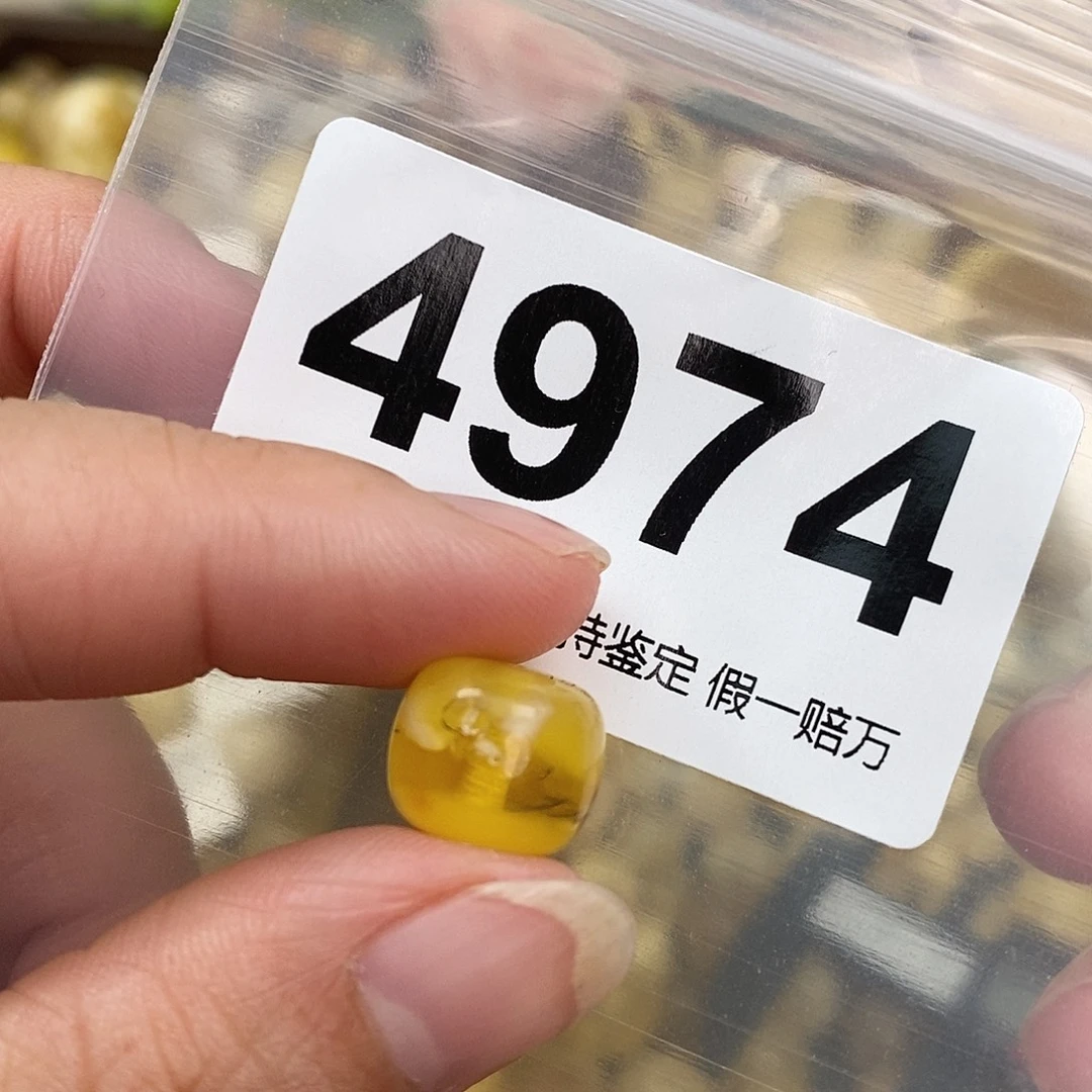 蜜蜡未镶嵌珠宝奇石12.4坑