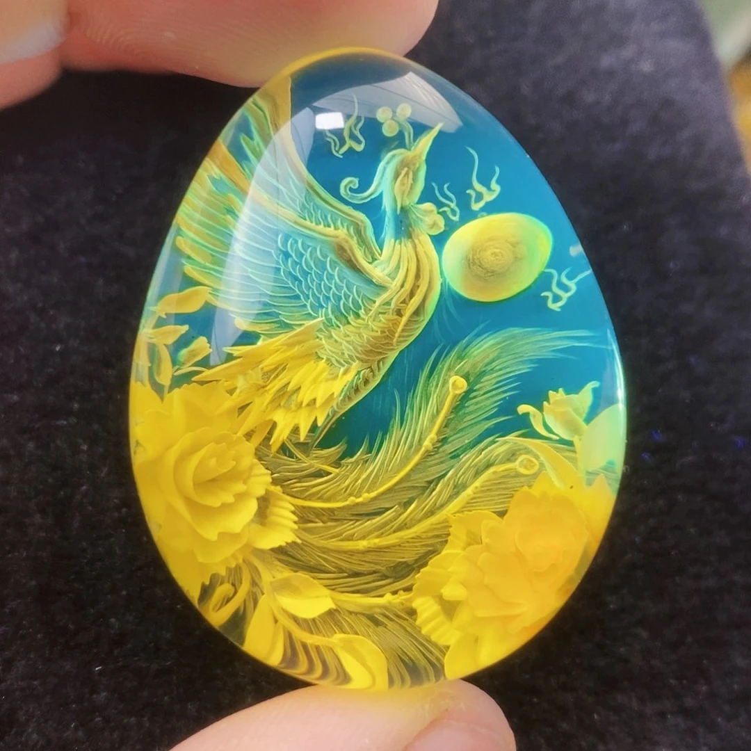 【闪购商品】金珀吊坠(不含链)未镶嵌