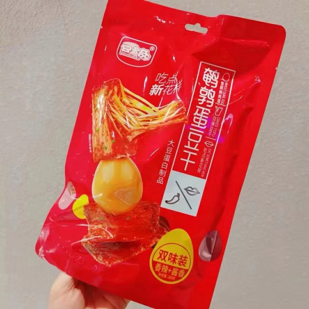 豆多奇鹌鹑蛋豆干美味休闲零食麻辣小吃素肉豆腐干