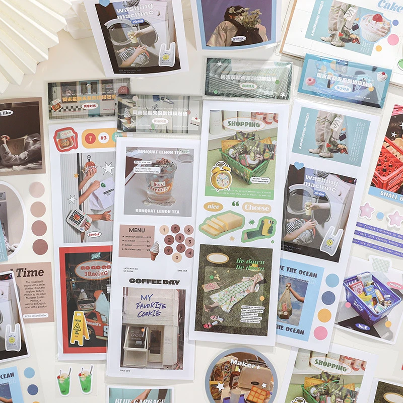 【加大号贴纸】美式森系背卡创意贴