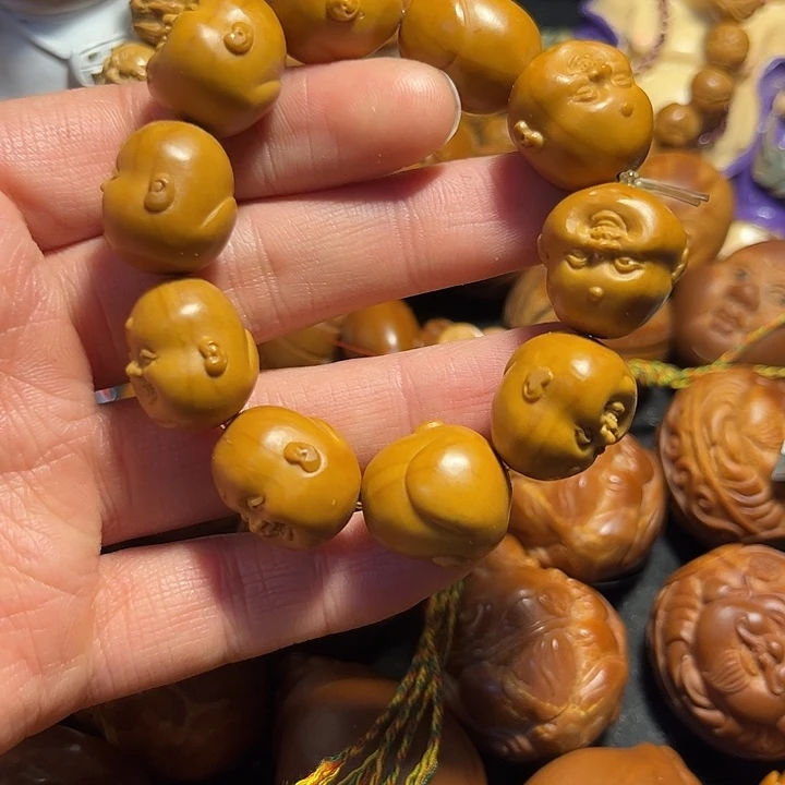 手串/手链橄榄核十分开心
