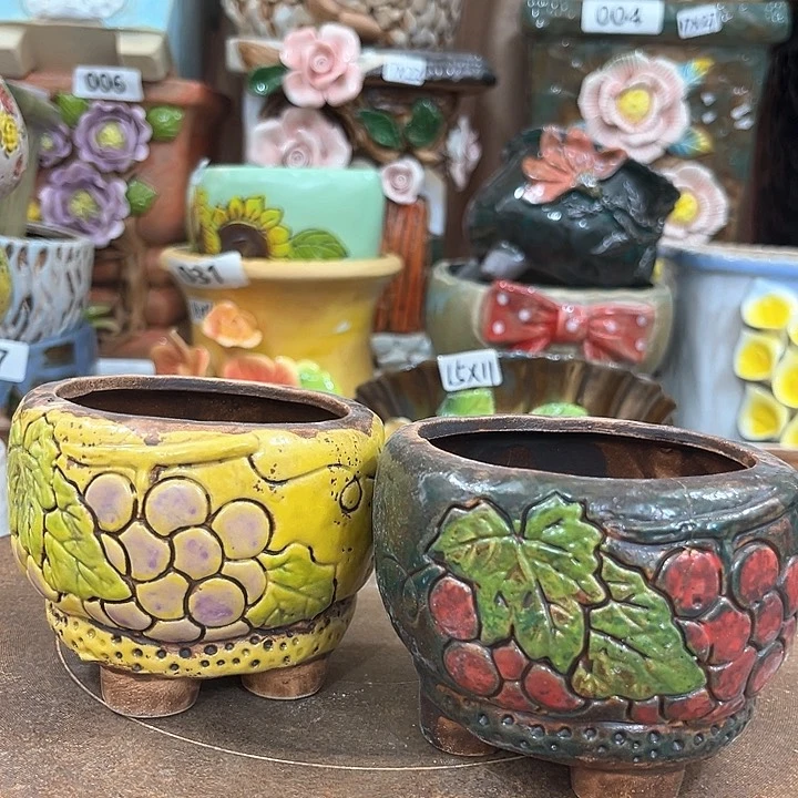 红陶粗陶多肉花盆