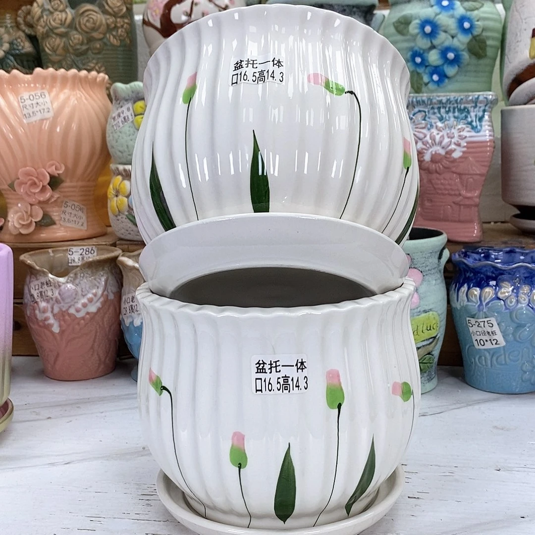 陶瓷@陶瓷花盆@@5838382869