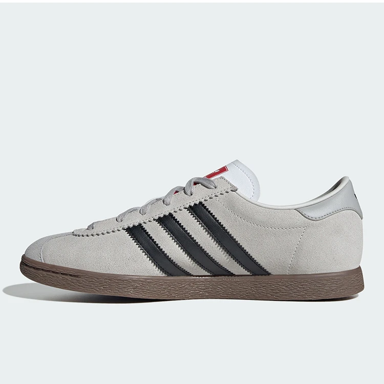 ADIDAS阿迪达斯三叶草男女经典薄底麂皮运动板鞋JR6342