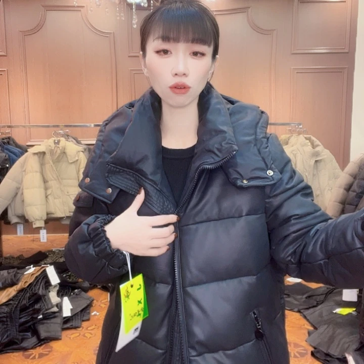 115……125斤皮羽绒服