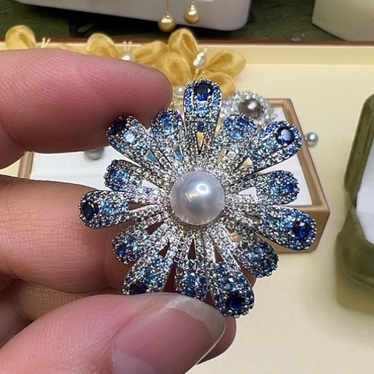 淡水珍珠胸饰未镶嵌