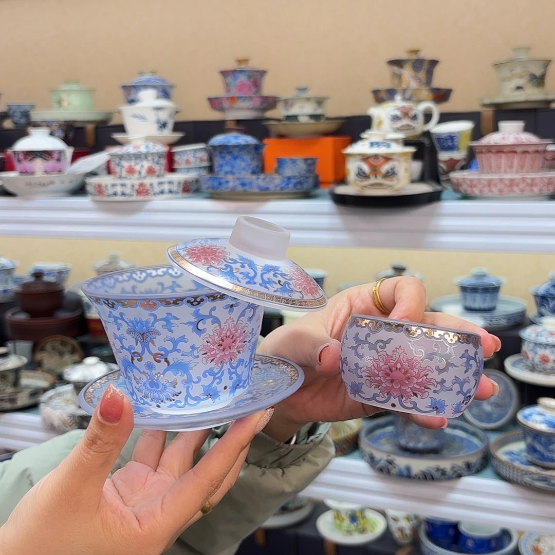 盖碗里的水煮开后放