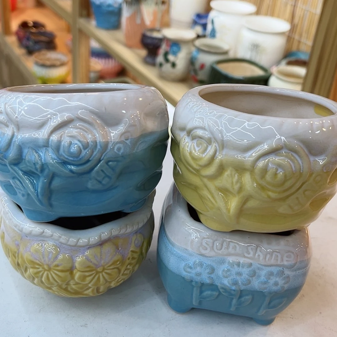 【闪购商品】陶瓷花盆
