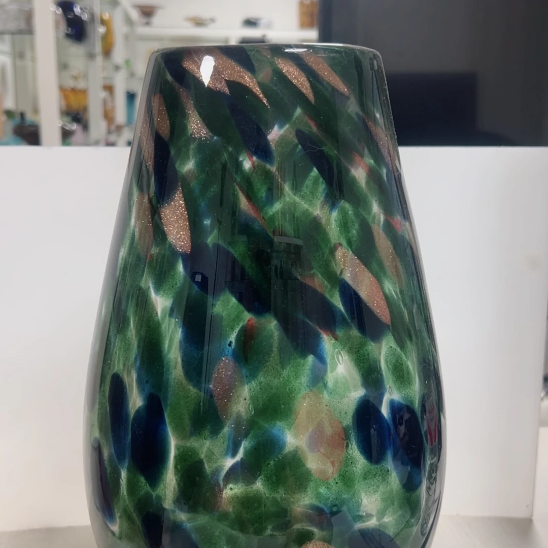 33 高轻奢琉璃花器福利正常手工痕迹