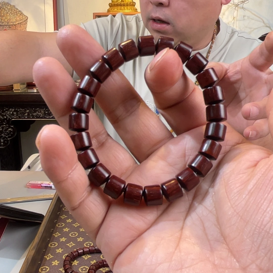 檀香紫檀（小叶紫檀）167号09直切单圈琴料满星