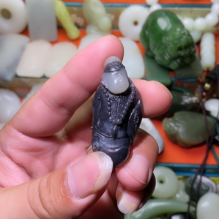 【闪购商品】未镶嵌和田玉（白玉）挂件