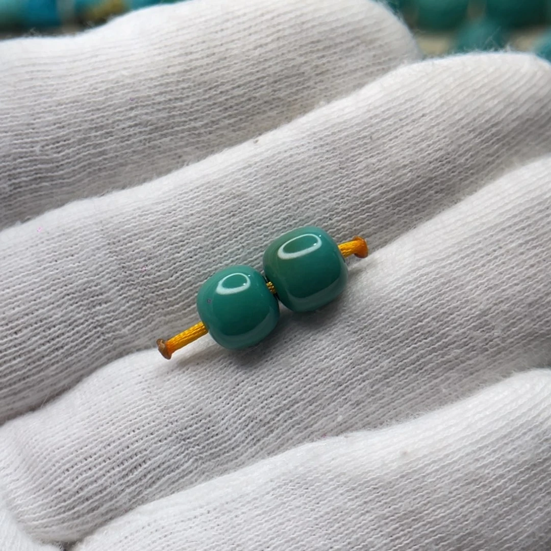 绿松石未镶嵌颈饰卡7.8