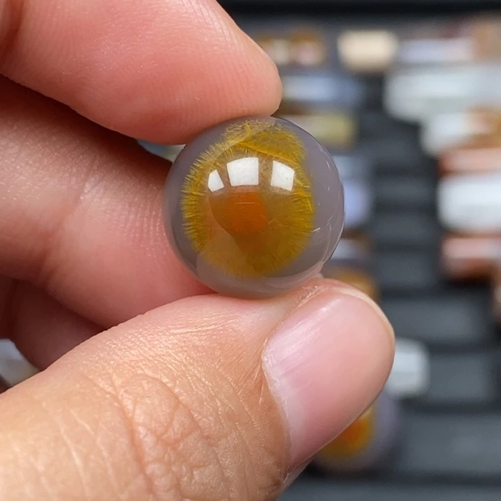 玛瑙/玉髓未镶嵌颈饰