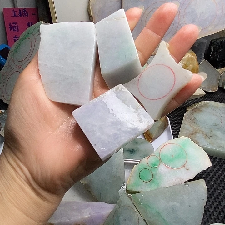 翡翠散珠缅甸翡翠163