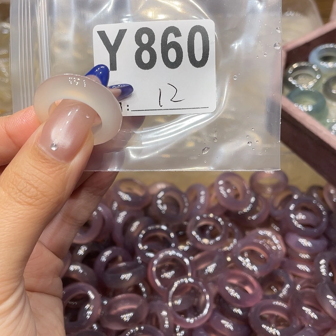 玛瑙/玉髓未镶嵌戒指860