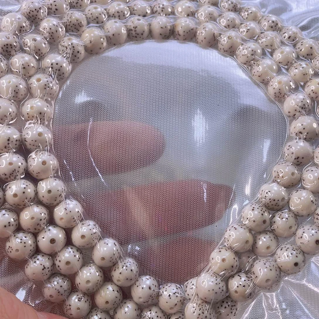 星月菩提吊坠?**?原生态月留白8+