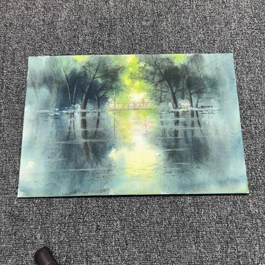 国画崔明达精品来