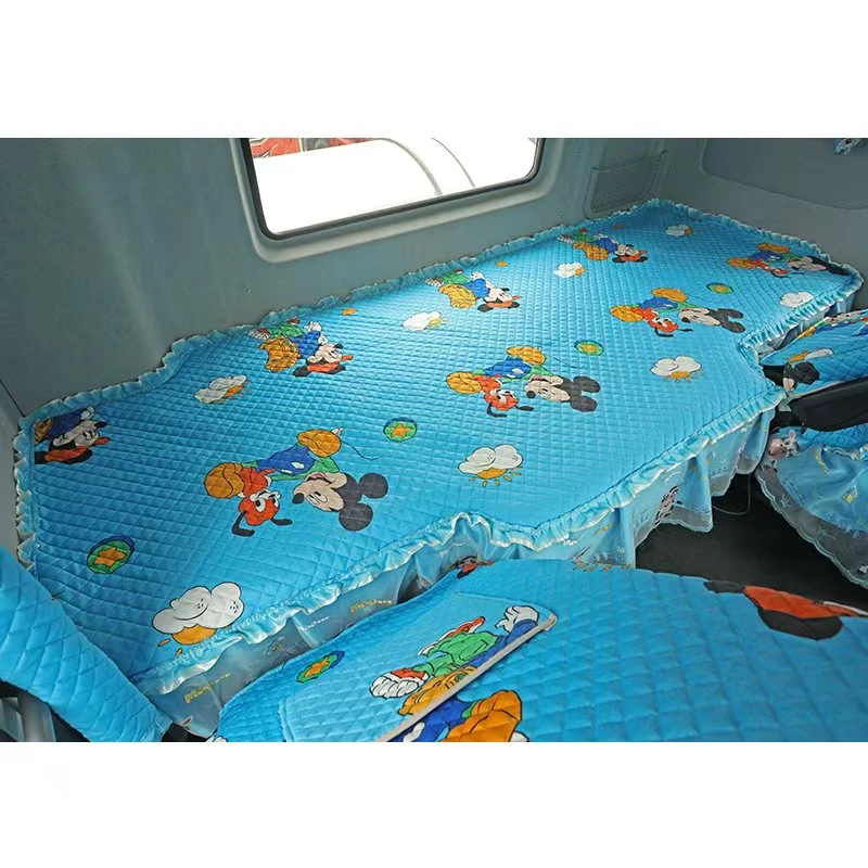 卡通卧铺套子垫欧曼解放全包围德龙X5000货车专用卧铺套子