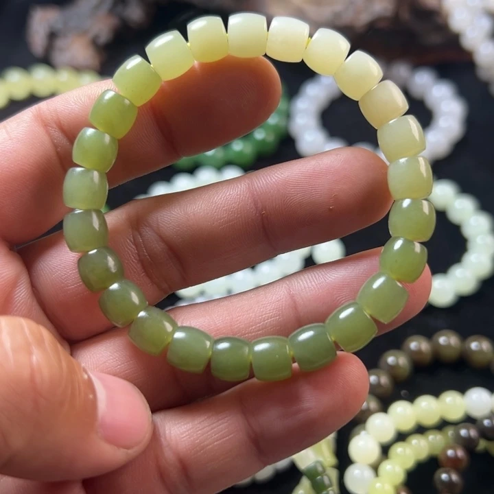 和田玉（糖玉）未镶嵌手链