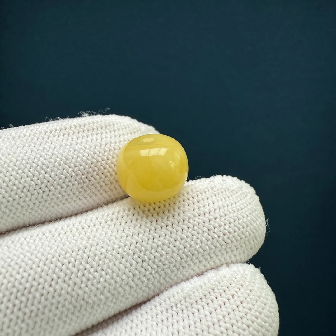K1721天然原矿蜜蜡老型珠 12*9.4mm一物一图 支持复检