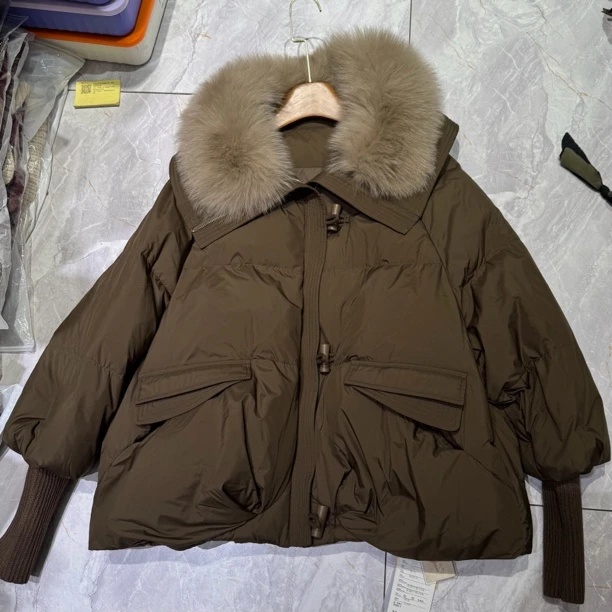 0028 高品质面料冬款大码女装羽绒服