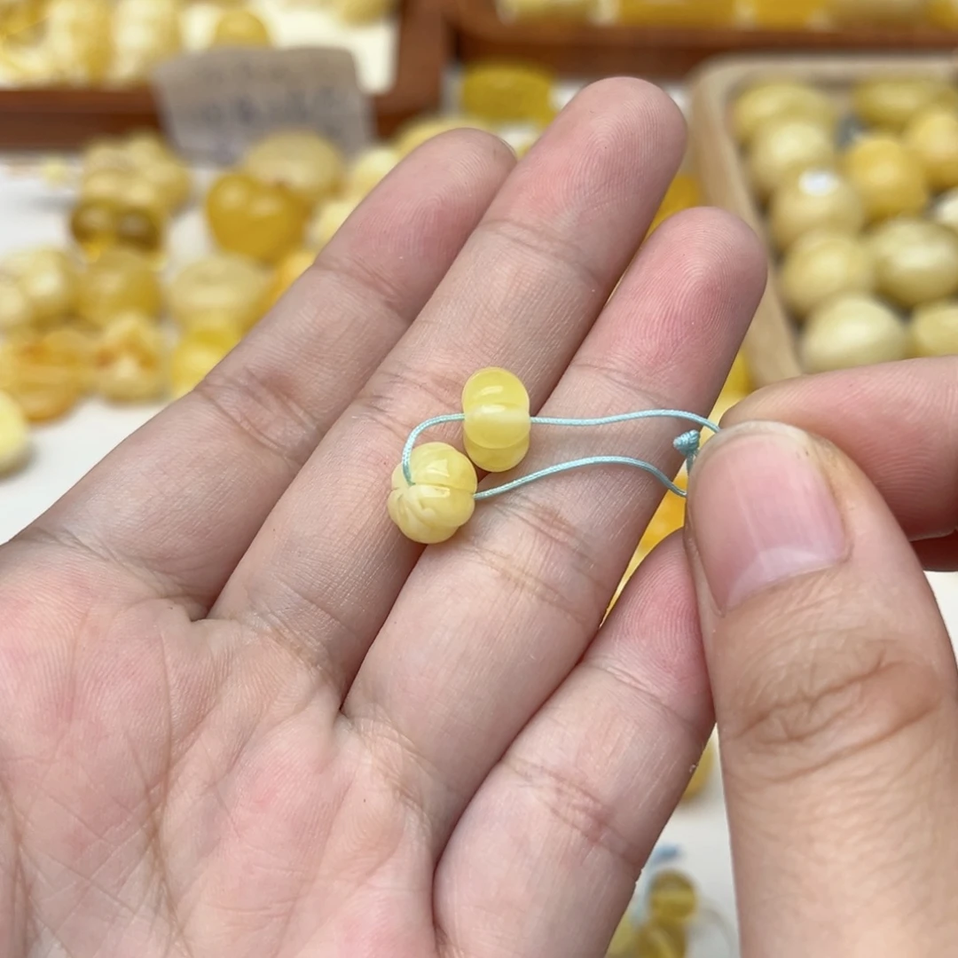 裸石蜜蜡未镶嵌天然