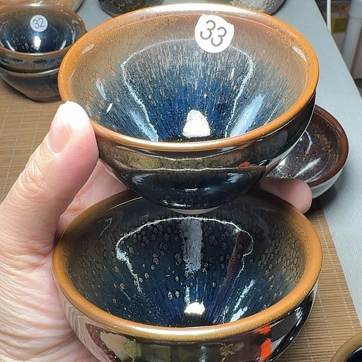 茶盏33 坚记茶盏摆件