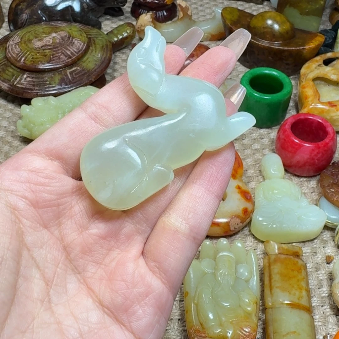 吊坠白玉菩提挂件