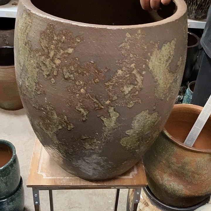 花盆紫砂口32高度42仿古………