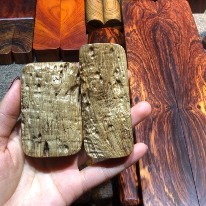 林***旭绒质实木红木木料手把