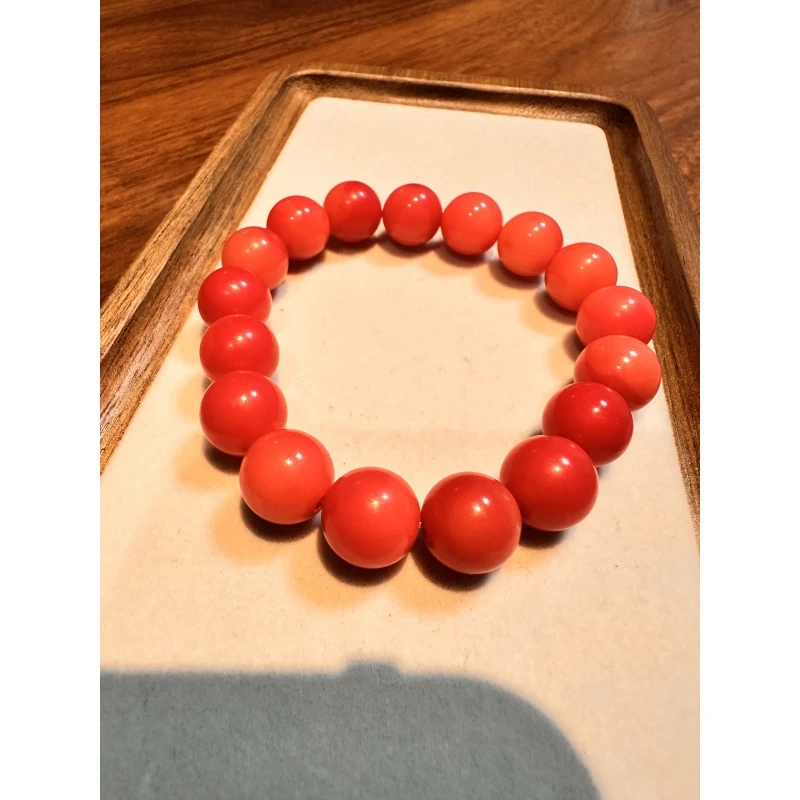 天空红菩提手串  6132精品手串（无礼盒）