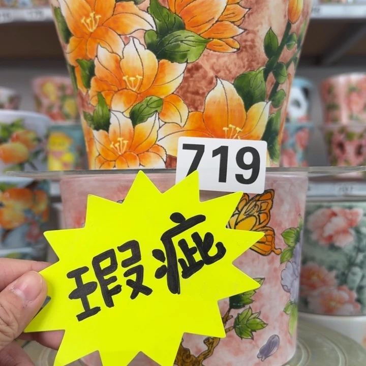 *****景德镇手绘多肉花盆