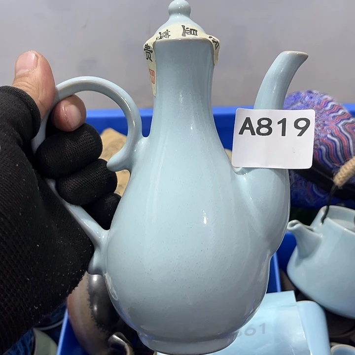 大***"瓷片茶摆件工艺品摆件666